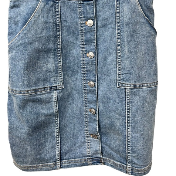 H&M Blue Denim Mini Dress - Picture 4 of 6